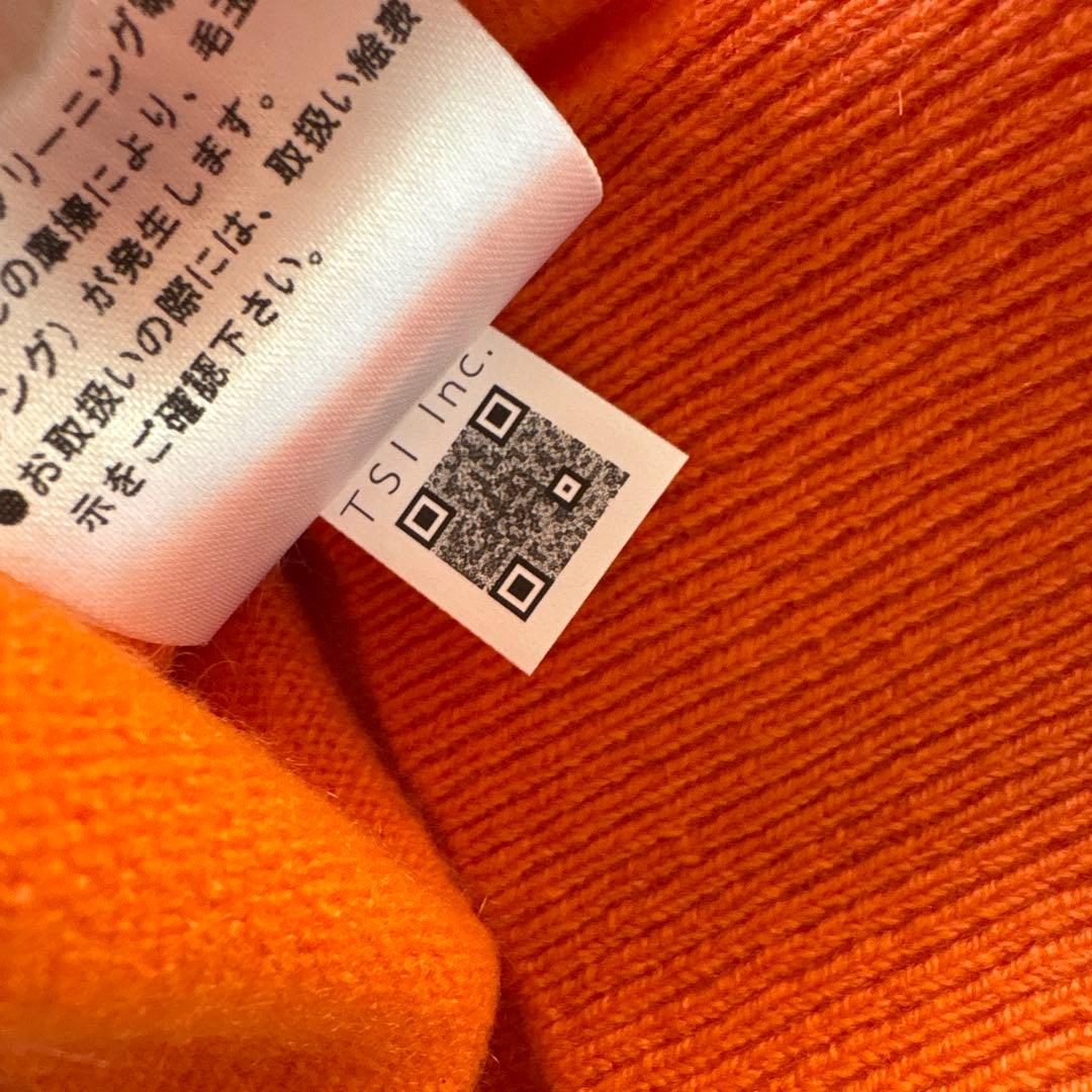 パーリーゲイツ☆新品 マスターバニー カシミヤ100% タートルネックニット