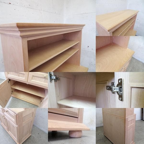 展示品■MUKU工房■旭川家具■北欧デザイン■キッチンボード■カップボード■無垢