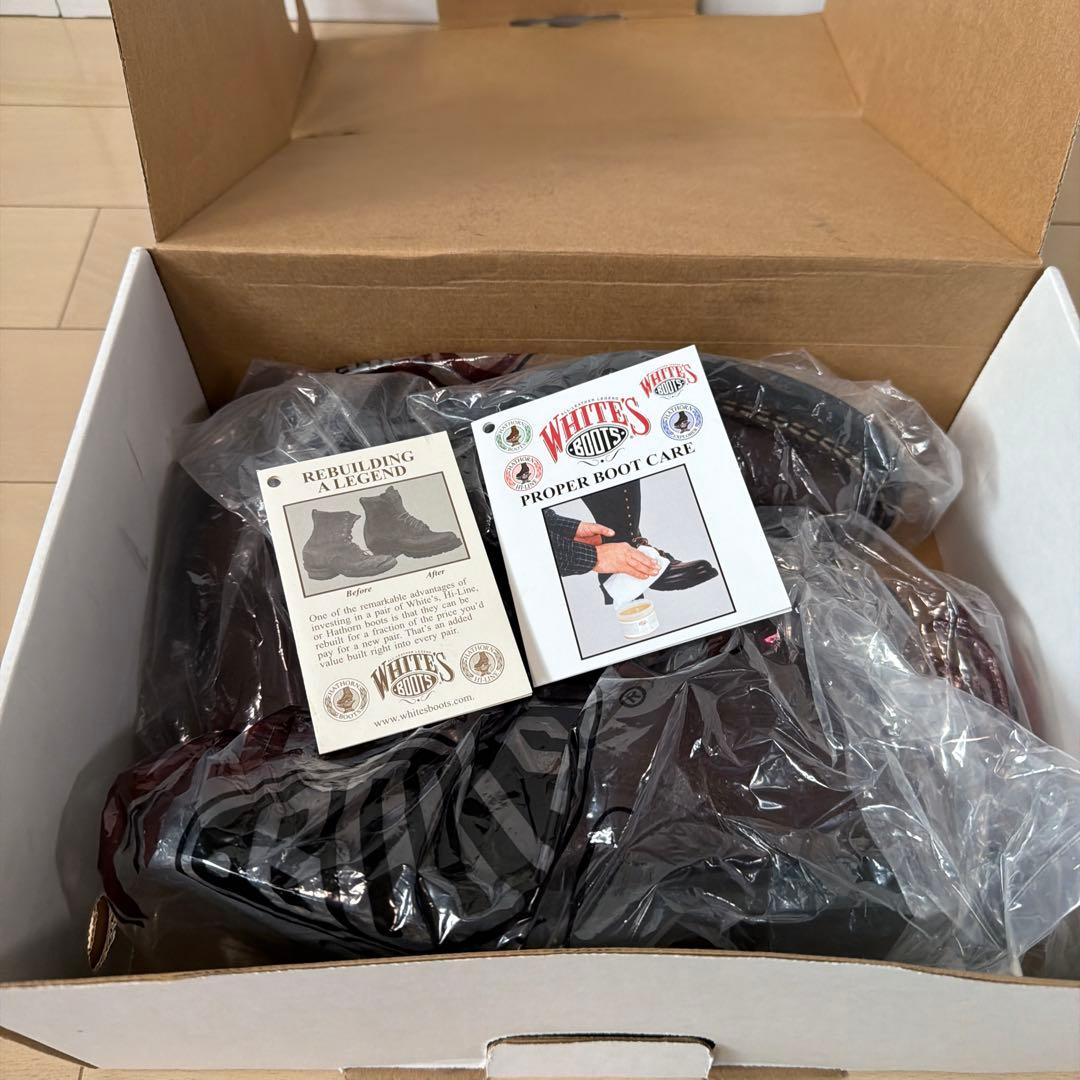 ホワイツブーツ　ブラウン　セミドレス　フレンチカーフ