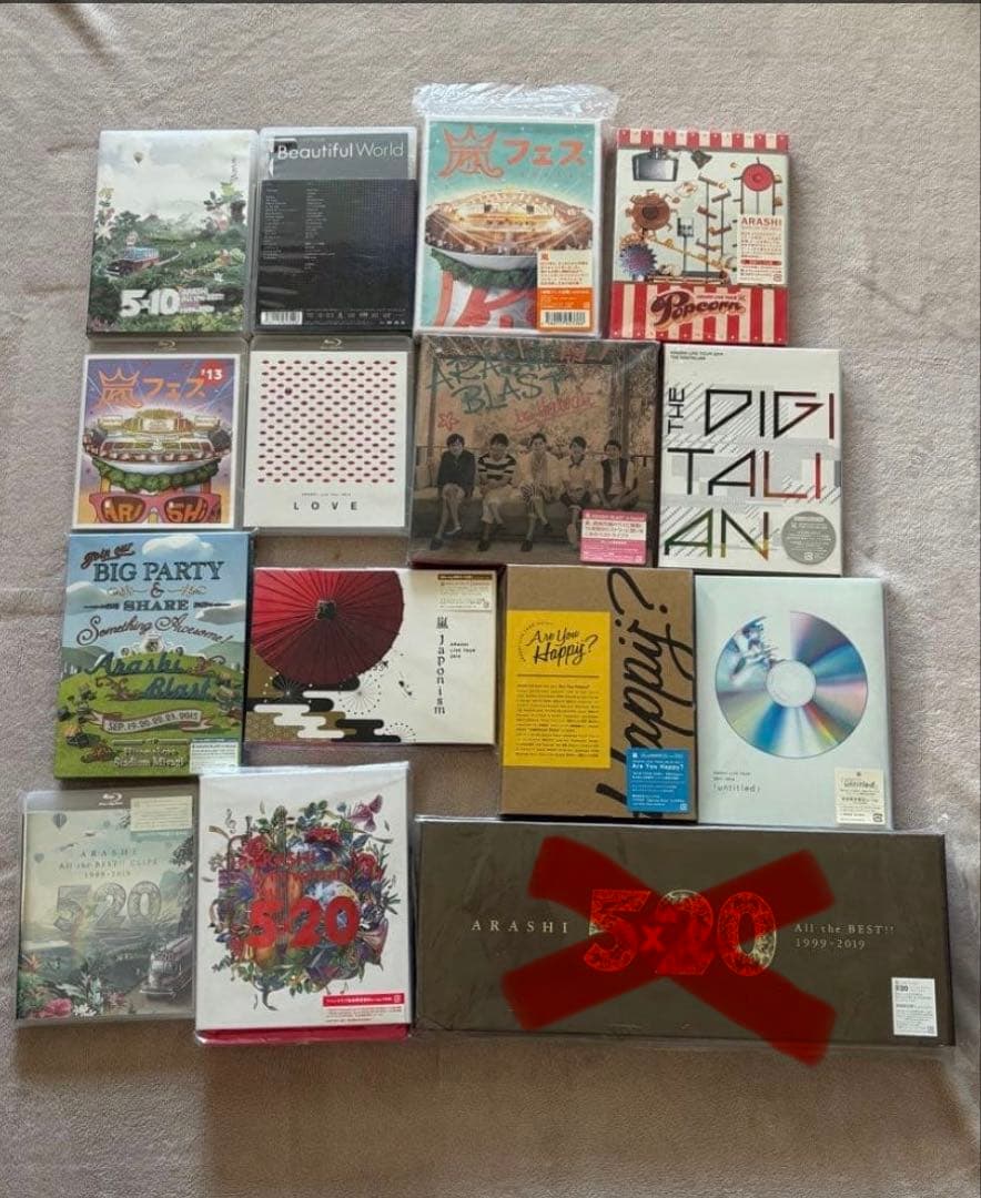 嵐　ARASHI DVD&パンフレット　まとめ売り