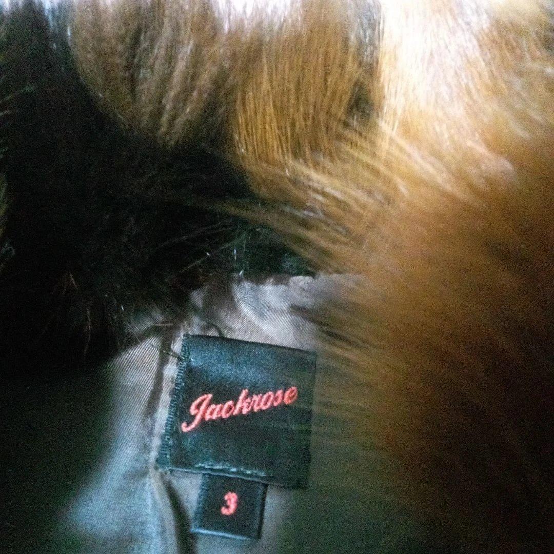 Jackrose ファー ベスト 3 フォックス+レザー ユニセックス