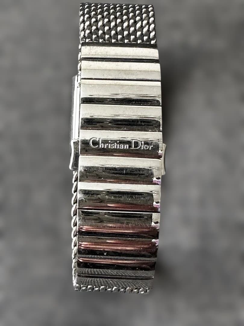 Christian Dior 腕時計 クォーツ メッシュバンド