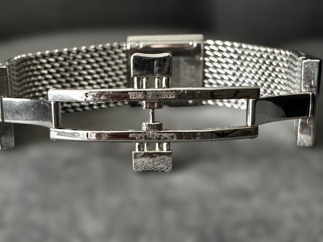 Christian Dior 腕時計 クォーツ メッシュバンド