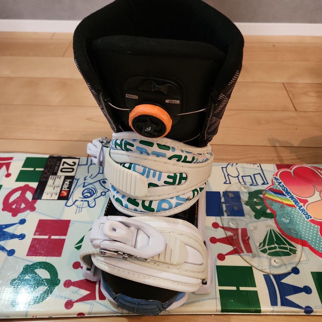 t*＊様 head スノーボード　キッズ　板、ビンディング、ブーツセット