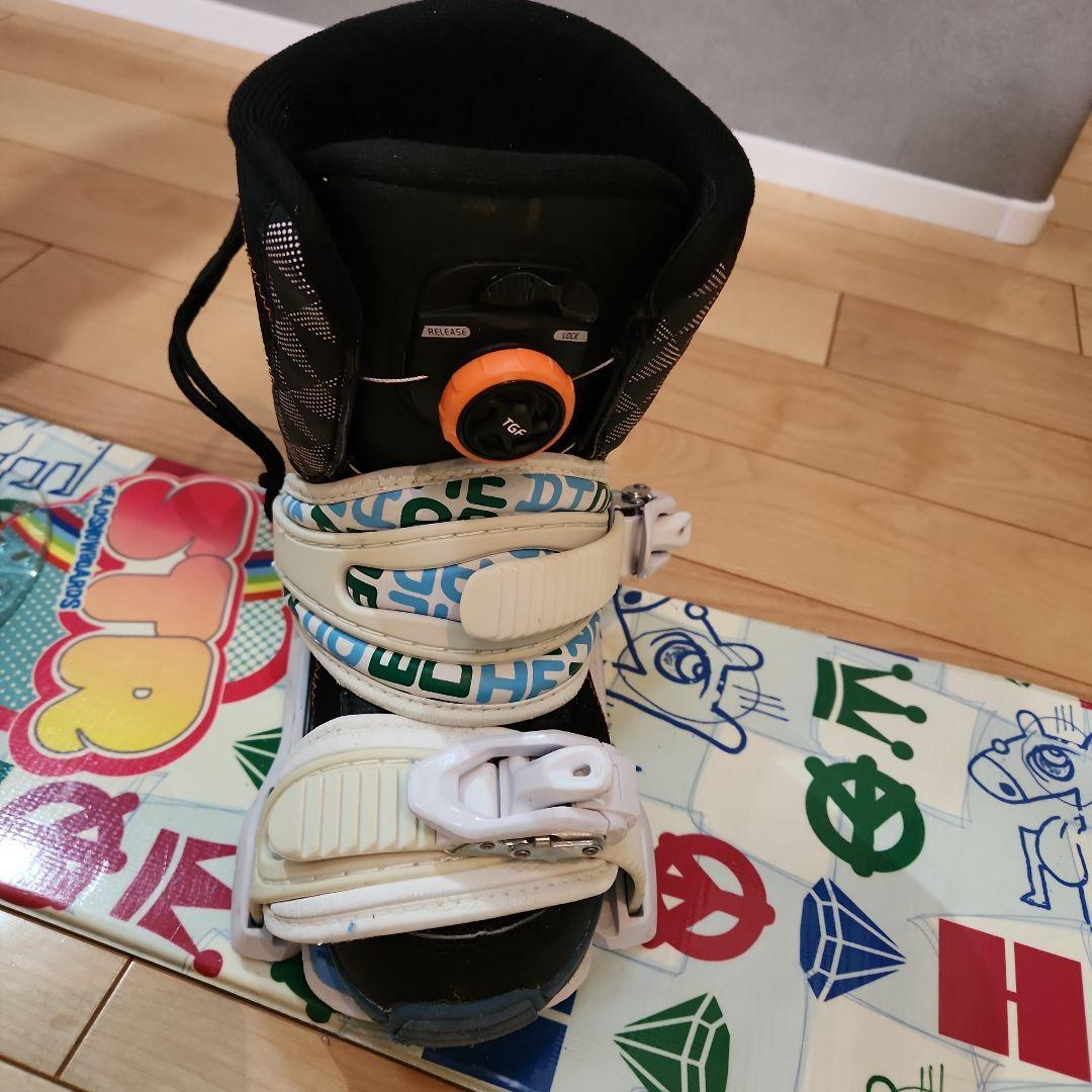 t*＊様 head スノーボード　キッズ　板、ビンディング、ブーツセット