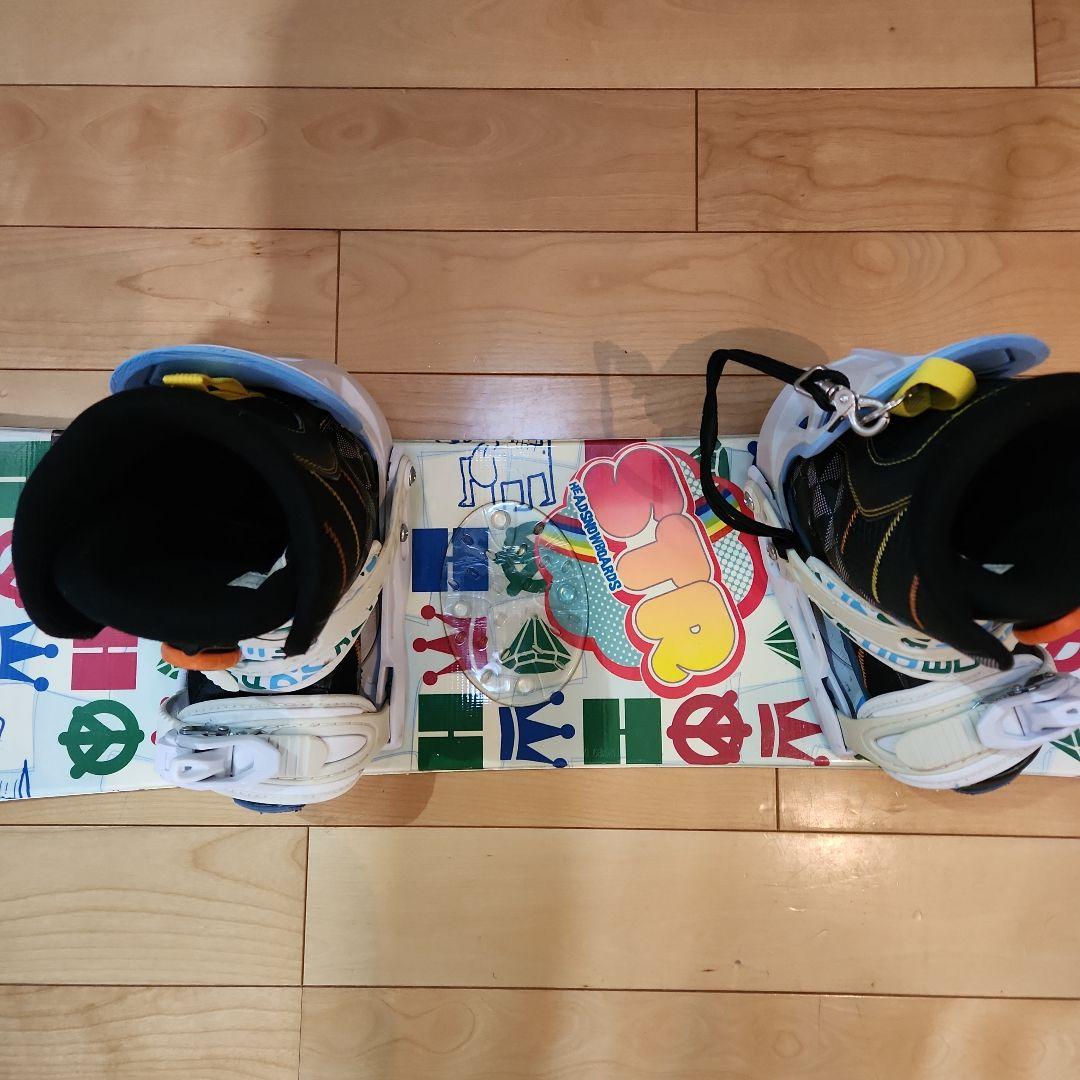 t*＊様 head スノーボード　キッズ　板、ビンディング、ブーツセット