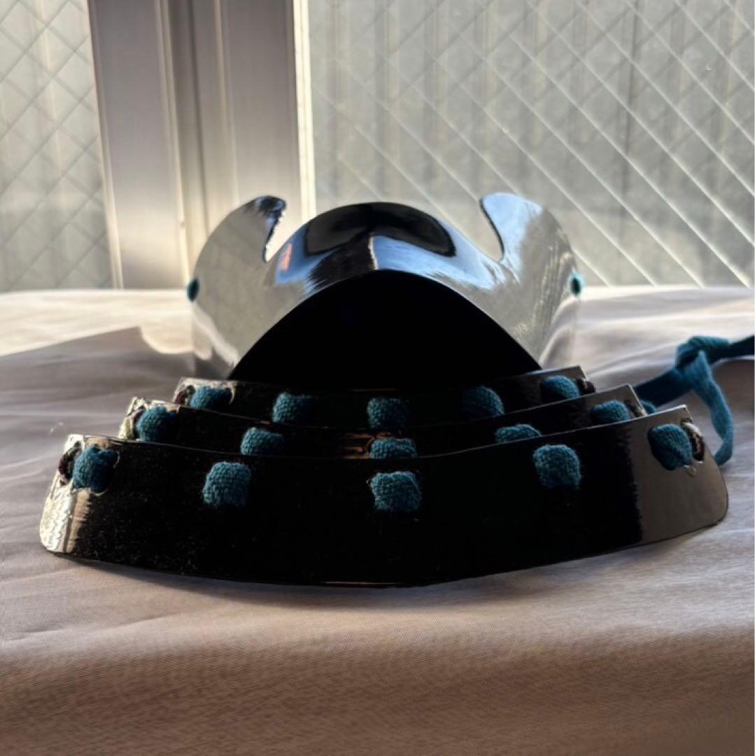 【着用可能】手作り　武具　鎧兜　甲冑　等身大　半頬　面頬　mempo mask