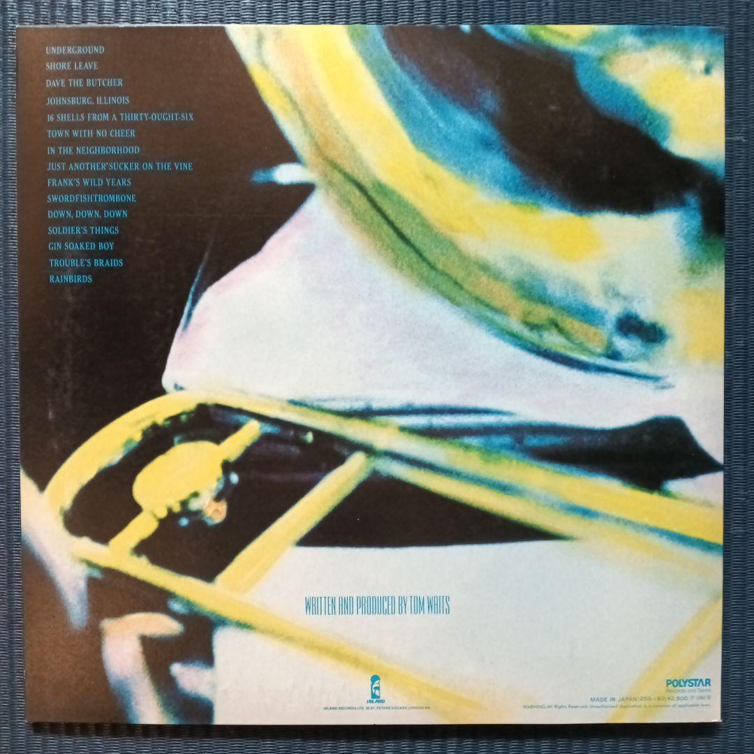 トム・ウェイツ Swordfishtrombones 12インチレコード