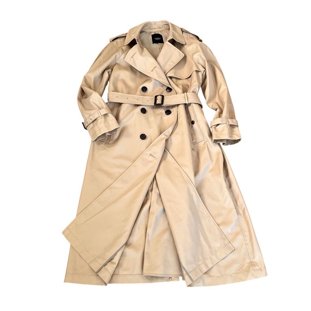 norc ノークバイザライン トレンチコート 美品 ベージュ 定番