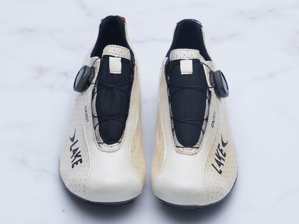 ☆新品未使用☆ LAKE CX301 ホワイト 40.5ノーマル幅 軽量294g