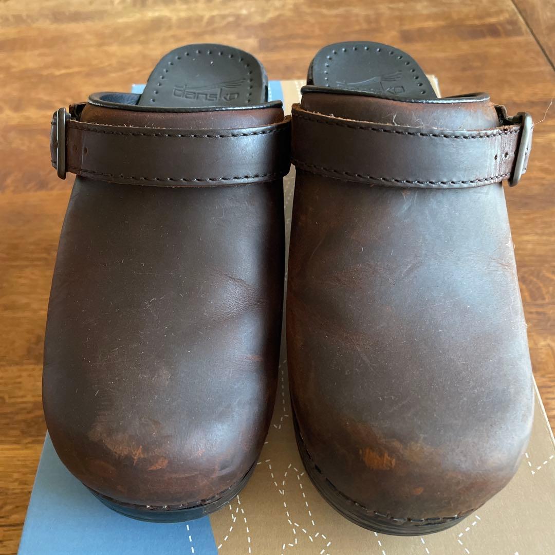 dansko ダンスコIngrid アンティークブラウン 36