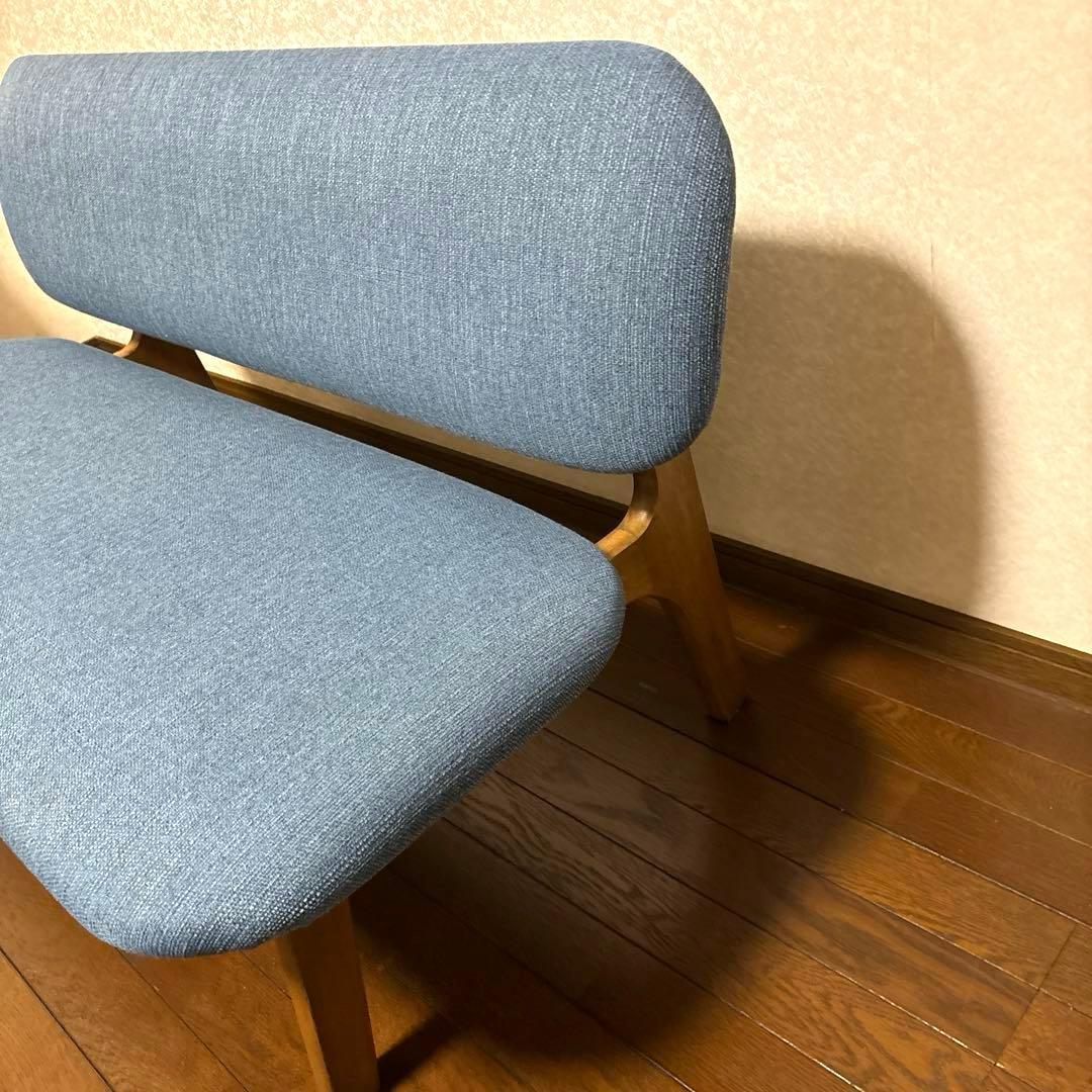 【良品】※直接お渡し ニトリ リラックスワイド リビングダイニング2人用チェア②