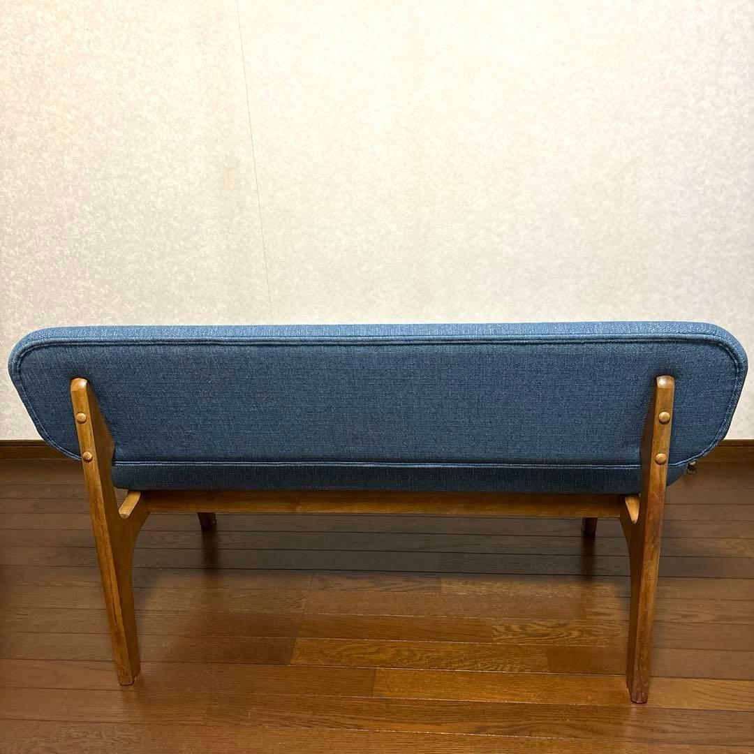 【良品】※直接お渡し ニトリ リラックスワイド リビングダイニング2人用チェア②