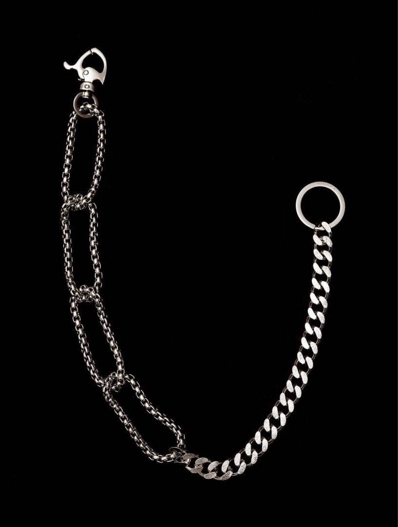 HIDAKA ウォレットチェーン シルバー