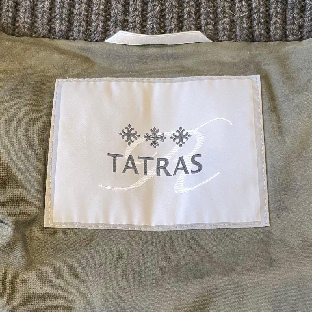 良品・鑑定済★タトラス　Rライン　ダウンベスト　迷彩　レディース　02