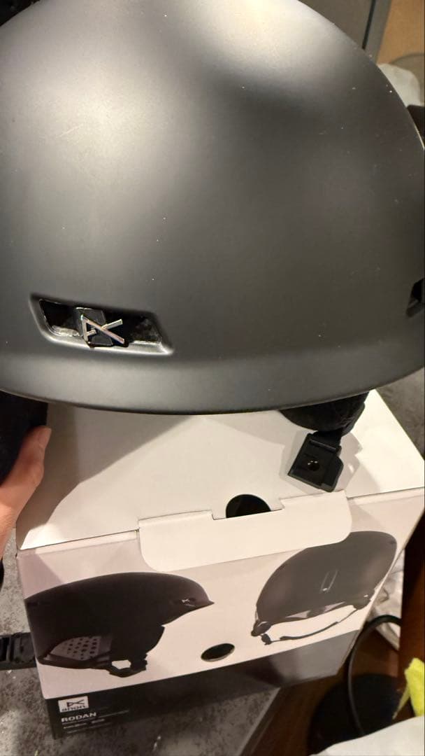 anon. RODAN ヘルメット Lサイズ ブラック