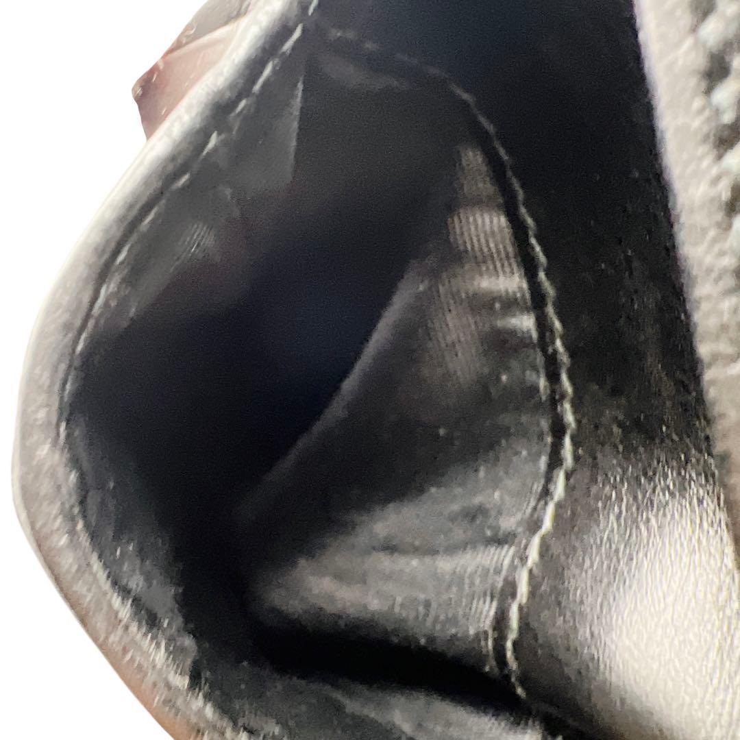 専用　PRADA クロコ ブラック メンズ 折財布 7563