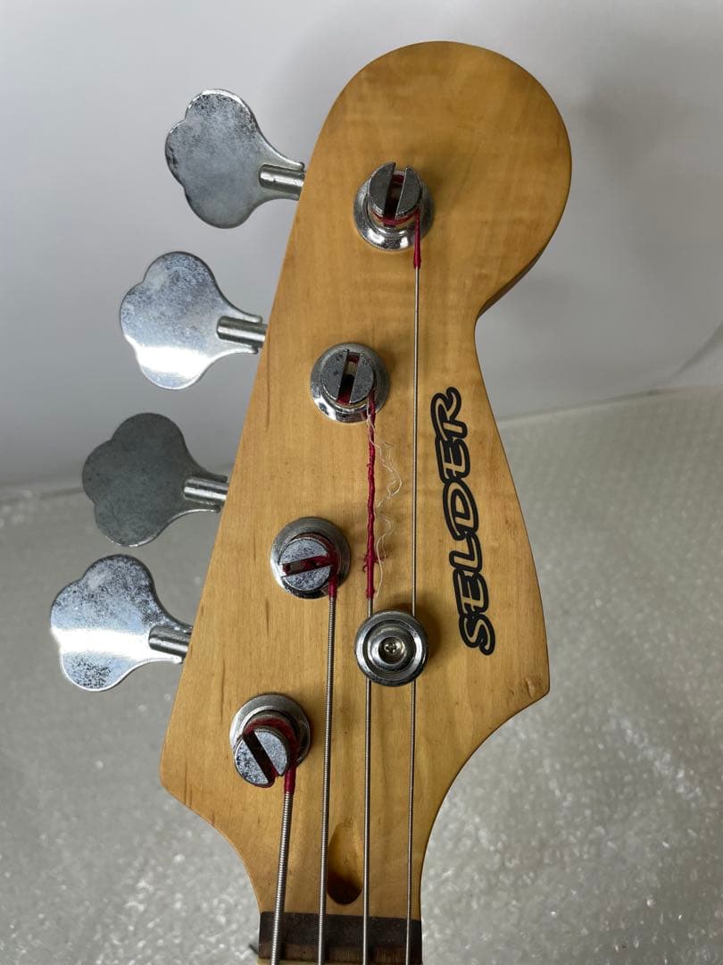 SELDER プレシジョンベース エレキベース 白系 中古 現状品