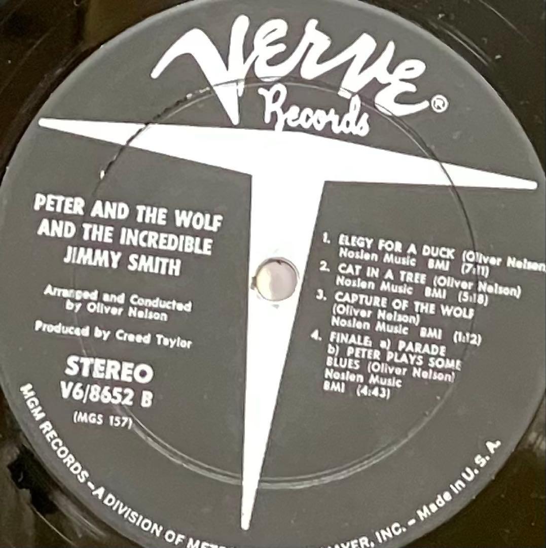 洋楽 PETER & THE WOLF JIMMY SMITH VAN GELDER