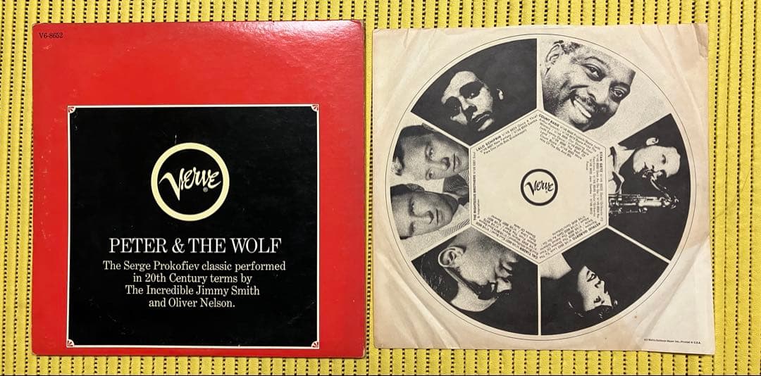 洋楽 PETER & THE WOLF JIMMY SMITH VAN GELDER