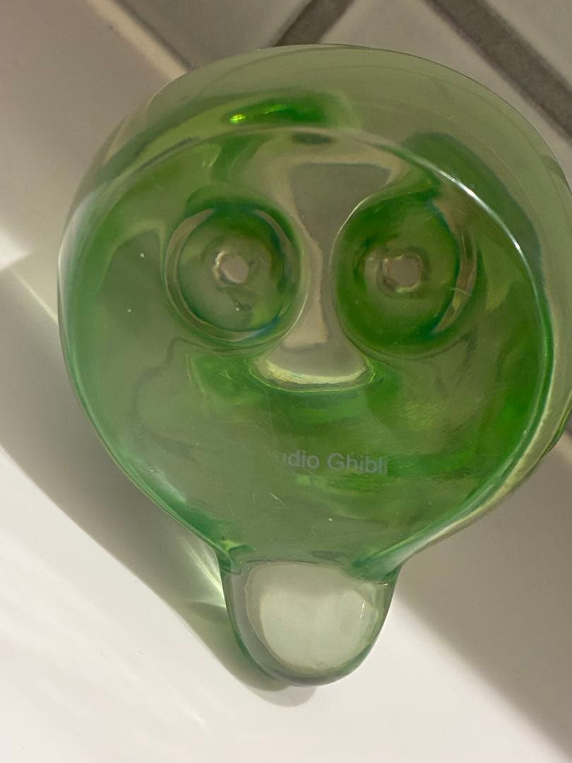 スタジオジブリ 小トトロ ガラス置物（大）