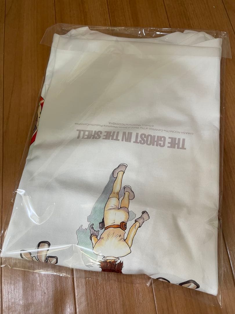 大友克洋 攻殻機動隊 トリビュートイラスト Tシャツ　L