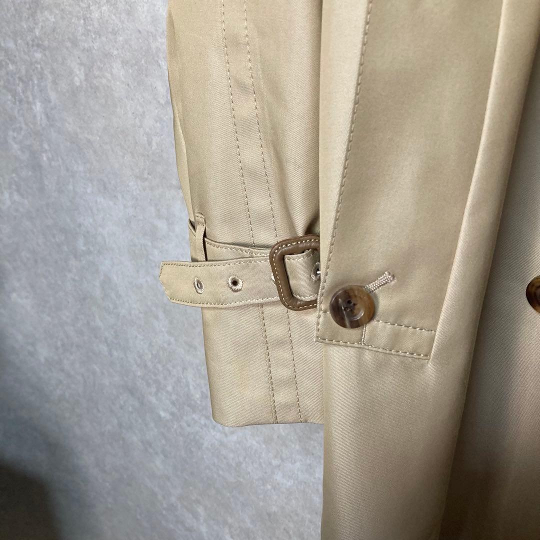 【美品】アクアスキュータム　　トレンチコート　ブルーライナー付　8