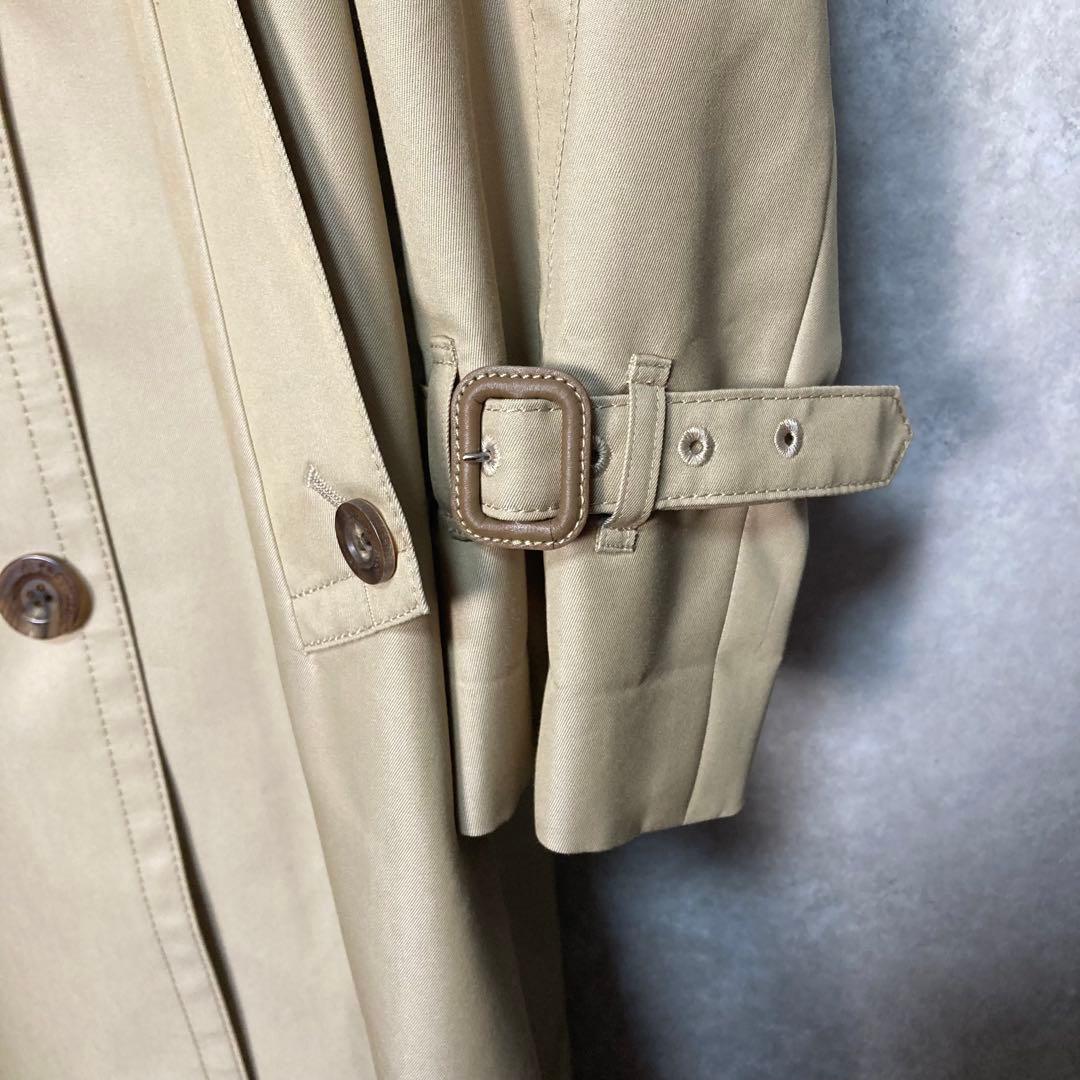 【美品】アクアスキュータム　　トレンチコート　ブルーライナー付　8