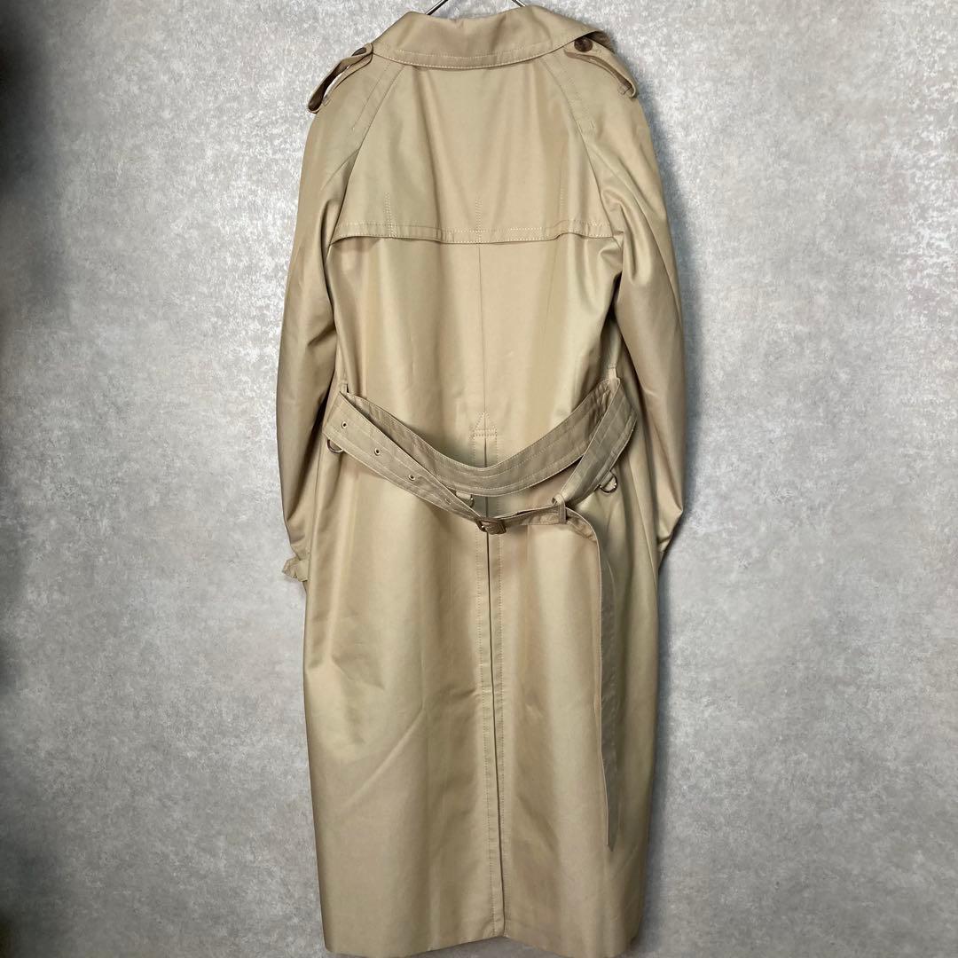 【美品】アクアスキュータム　　トレンチコート　ブルーライナー付　8