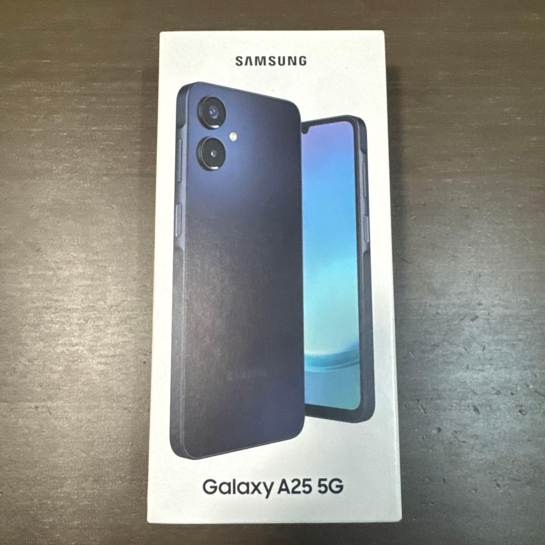 ほぼ新品Samsung Galaxy A25 5G 本体　 ブラック
