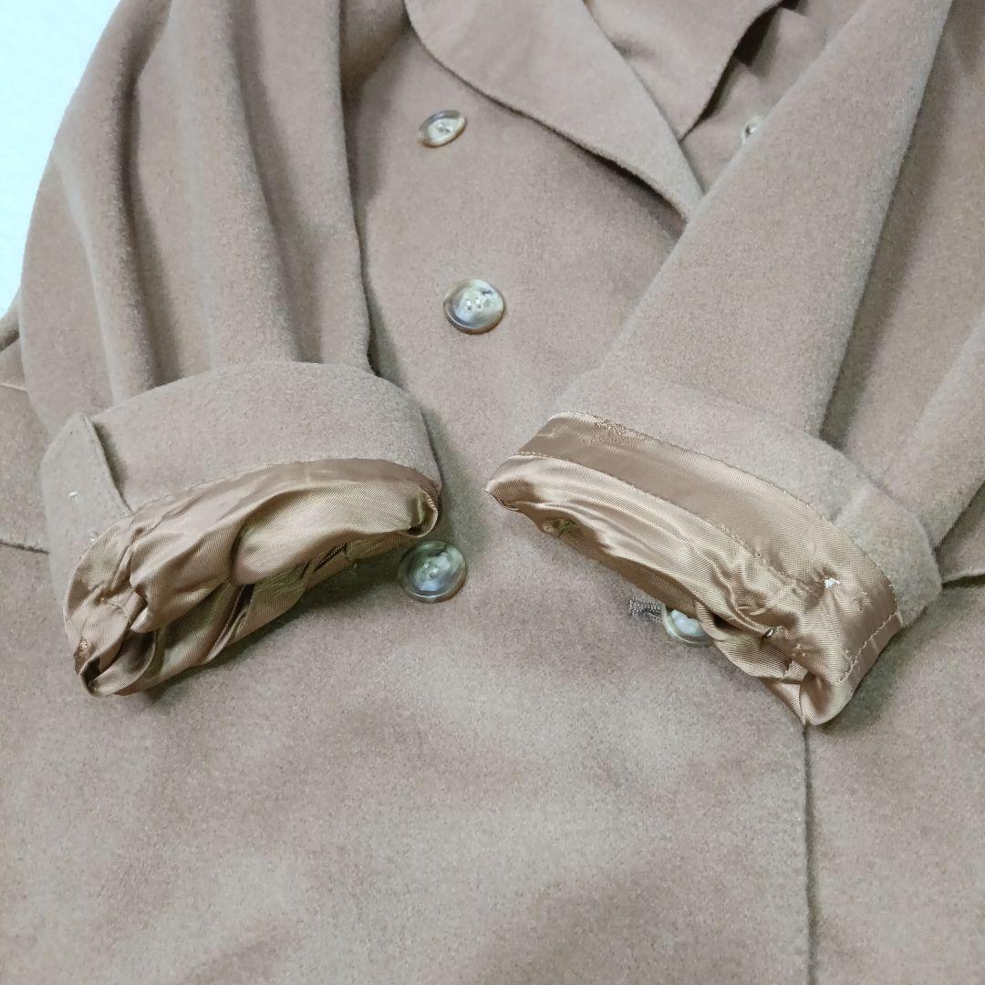 美品■Burberrys カシミヤ100% ダブル チェスターコート XLサイズ