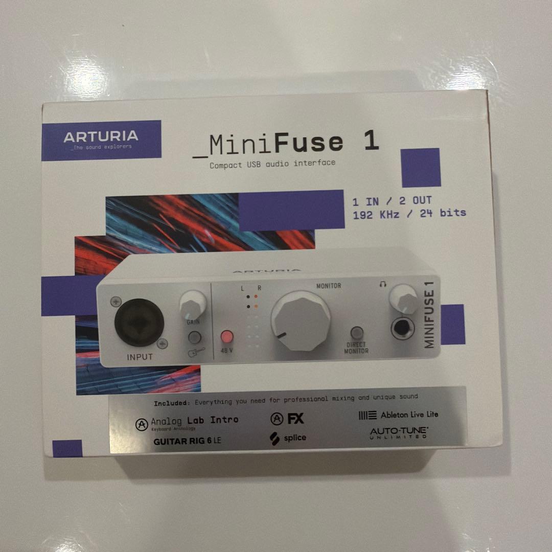 ARTURIA MINIFUSE 1 オーディオインターフェース