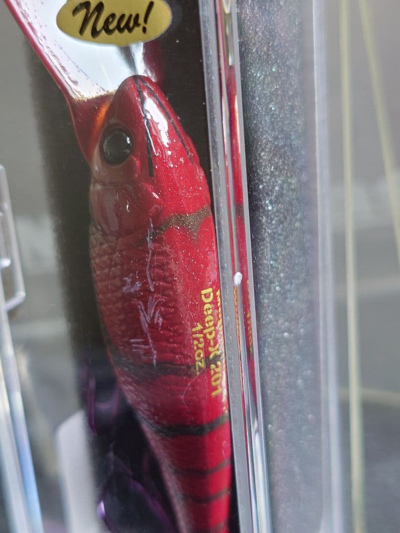 メガバス ディープエックス201 '10 限定 FIREクロー 紫針 新品未開封