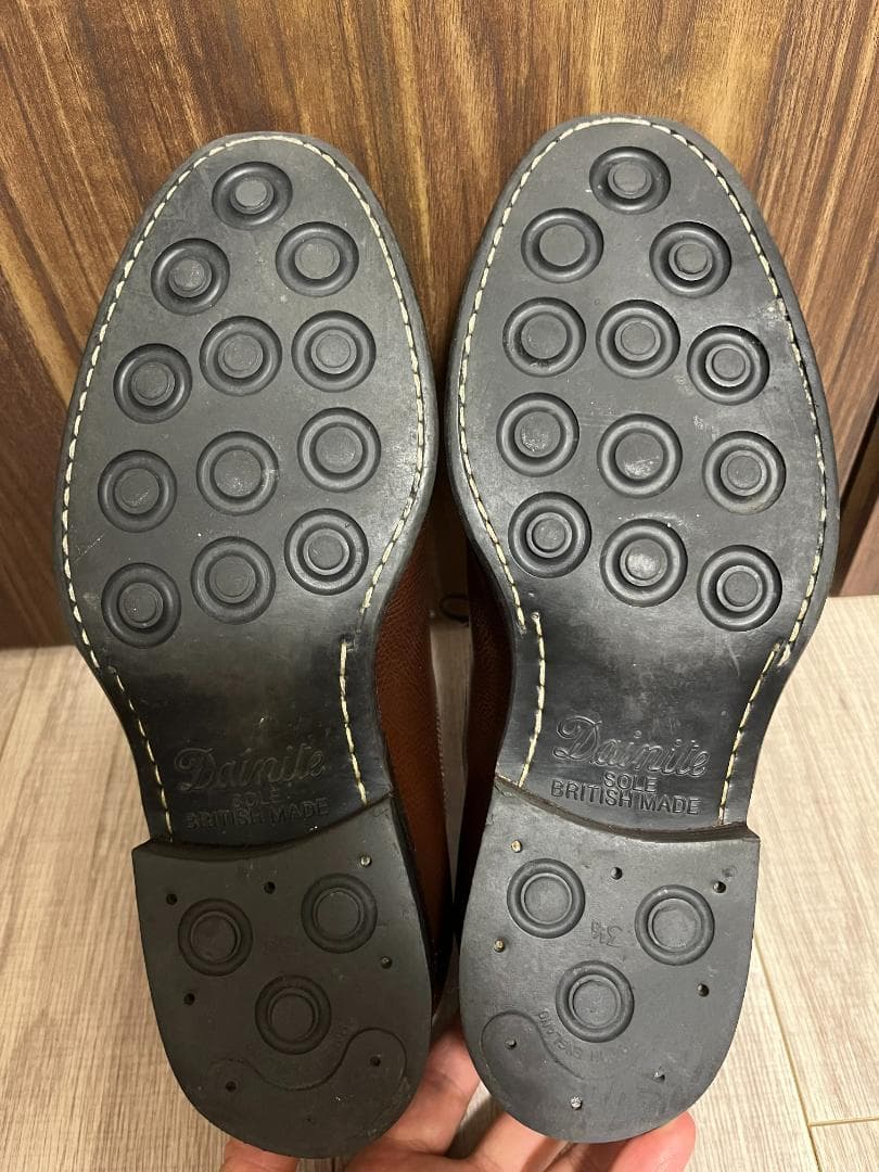 最終価格【ジャランスリワヤ】シボ革 Uチップシューズ グリーンレーベル別注