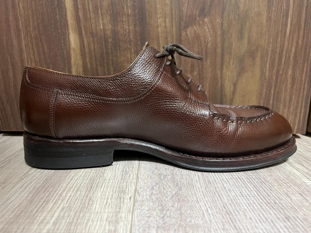 最終価格【ジャランスリワヤ】シボ革 Uチップシューズ グリーンレーベル別注