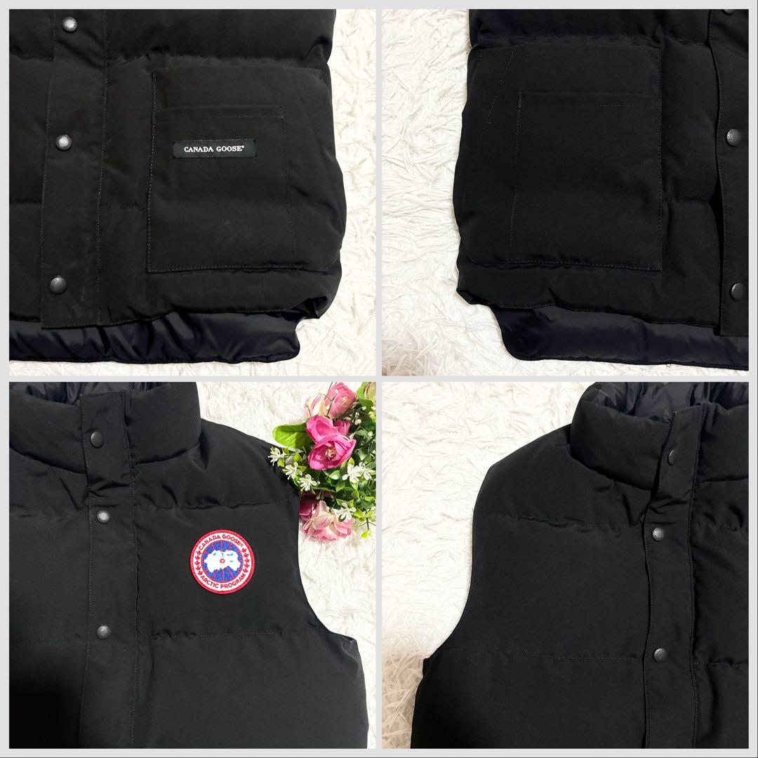 美品【カナダグース】FREE STYLE VEST 4150JMI 黒 XS