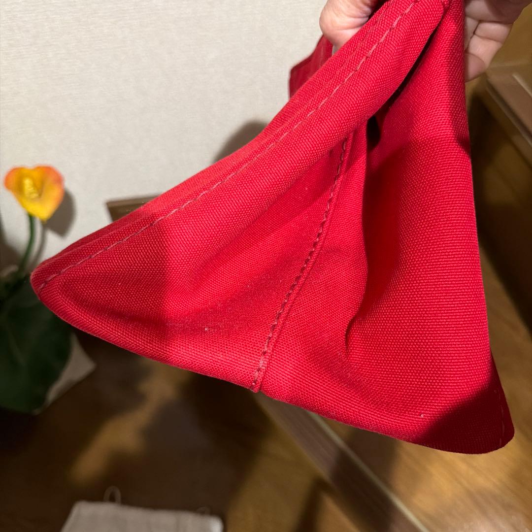 PRADA レッド トートバッグ