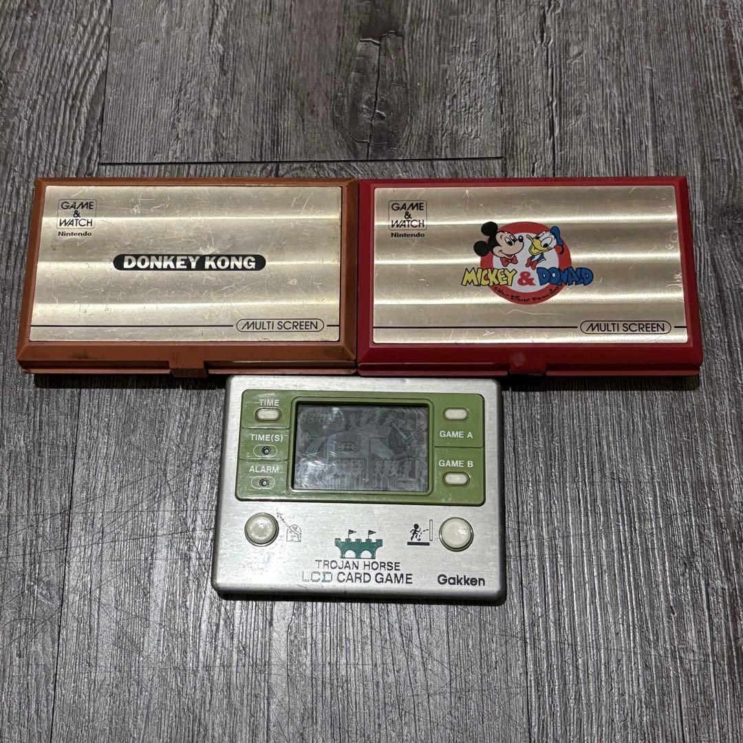 ニンテンドー ゲームウォッチ ミッキー&ドナルド ドンキーコング