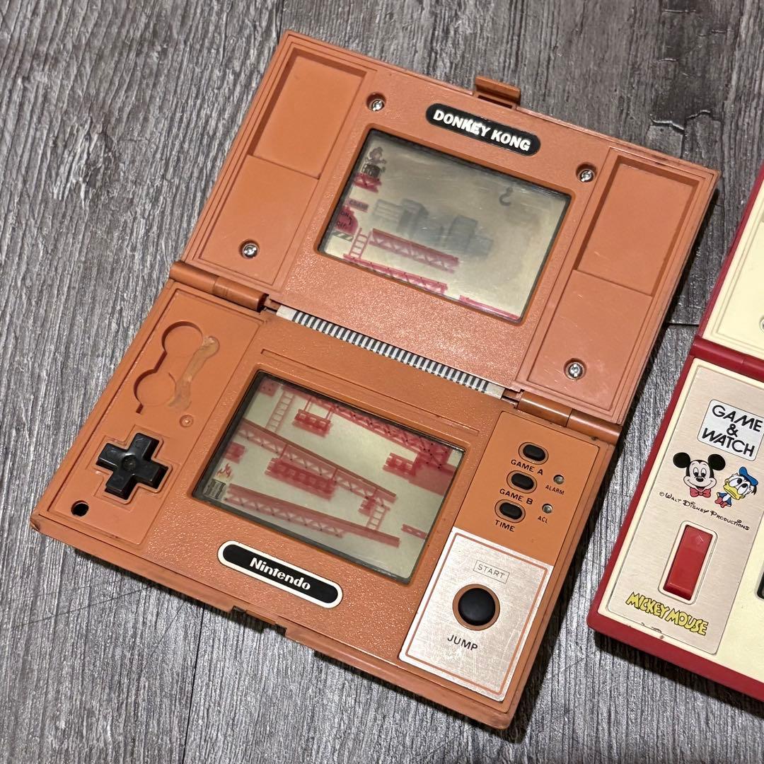 ニンテンドー ゲームウォッチ ミッキー&ドナルド ドンキーコング