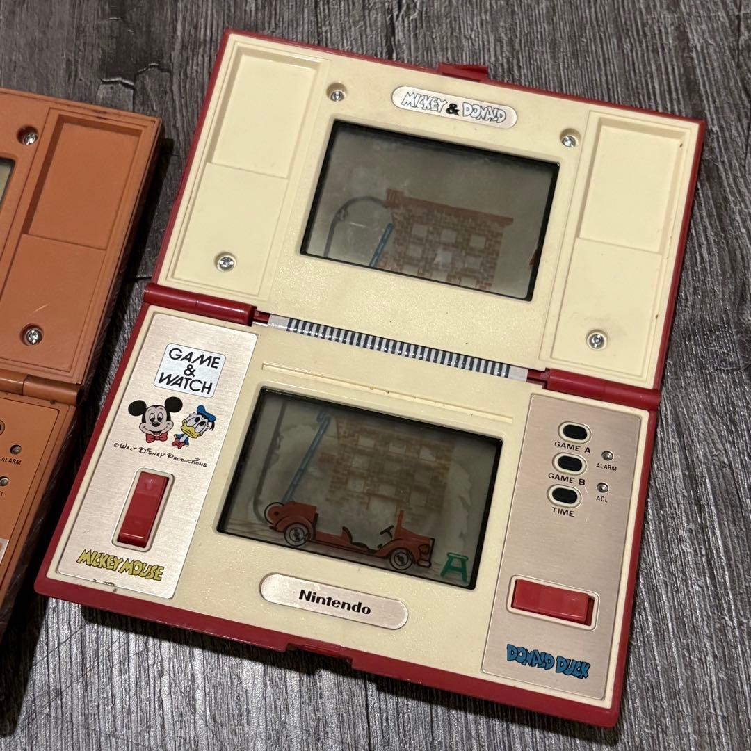 ニンテンドー ゲームウォッチ ミッキー&ドナルド ドンキーコング