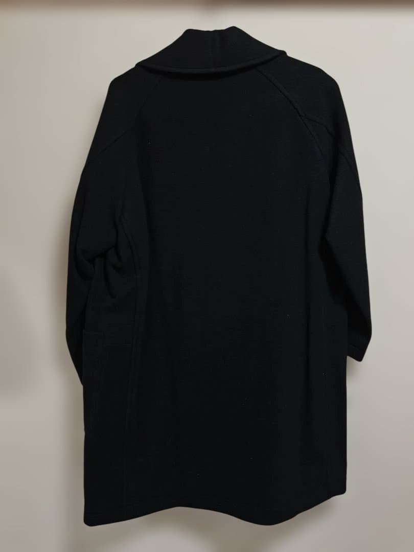 【未使用】ORCIVAL Woolウール ダブルコート 黒