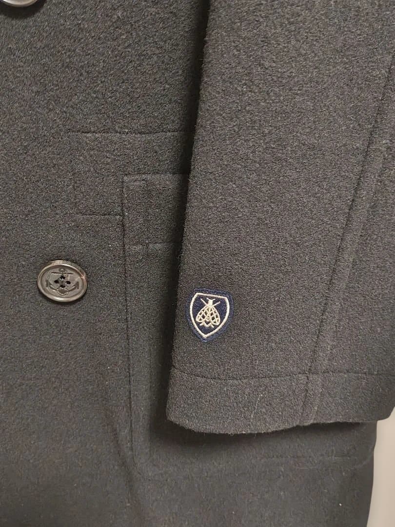 【未使用】ORCIVAL Woolウール ダブルコート 黒