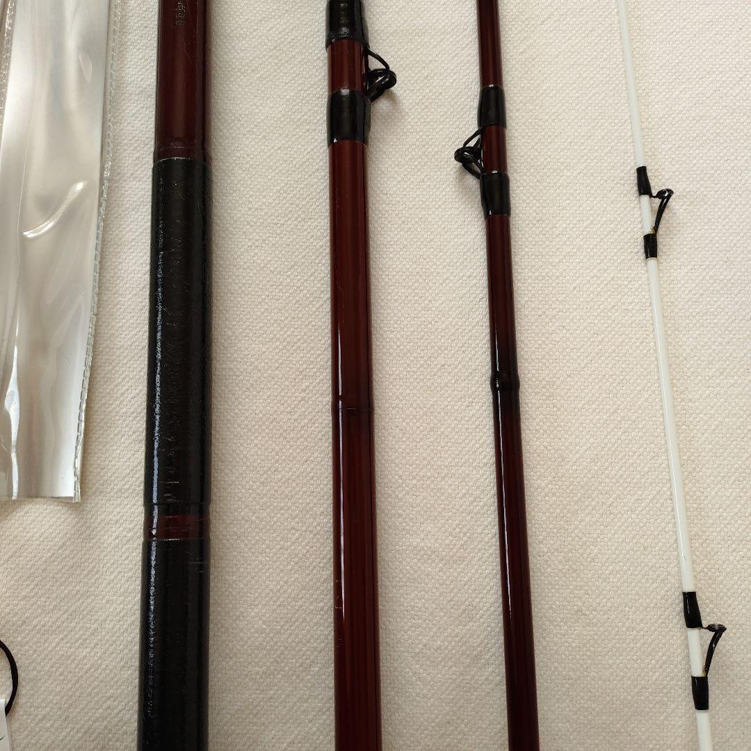 再々値下げしました！！　ダイワ　石鯛竿　初代剛心竿改　五四四 実用品　ウニ通し付