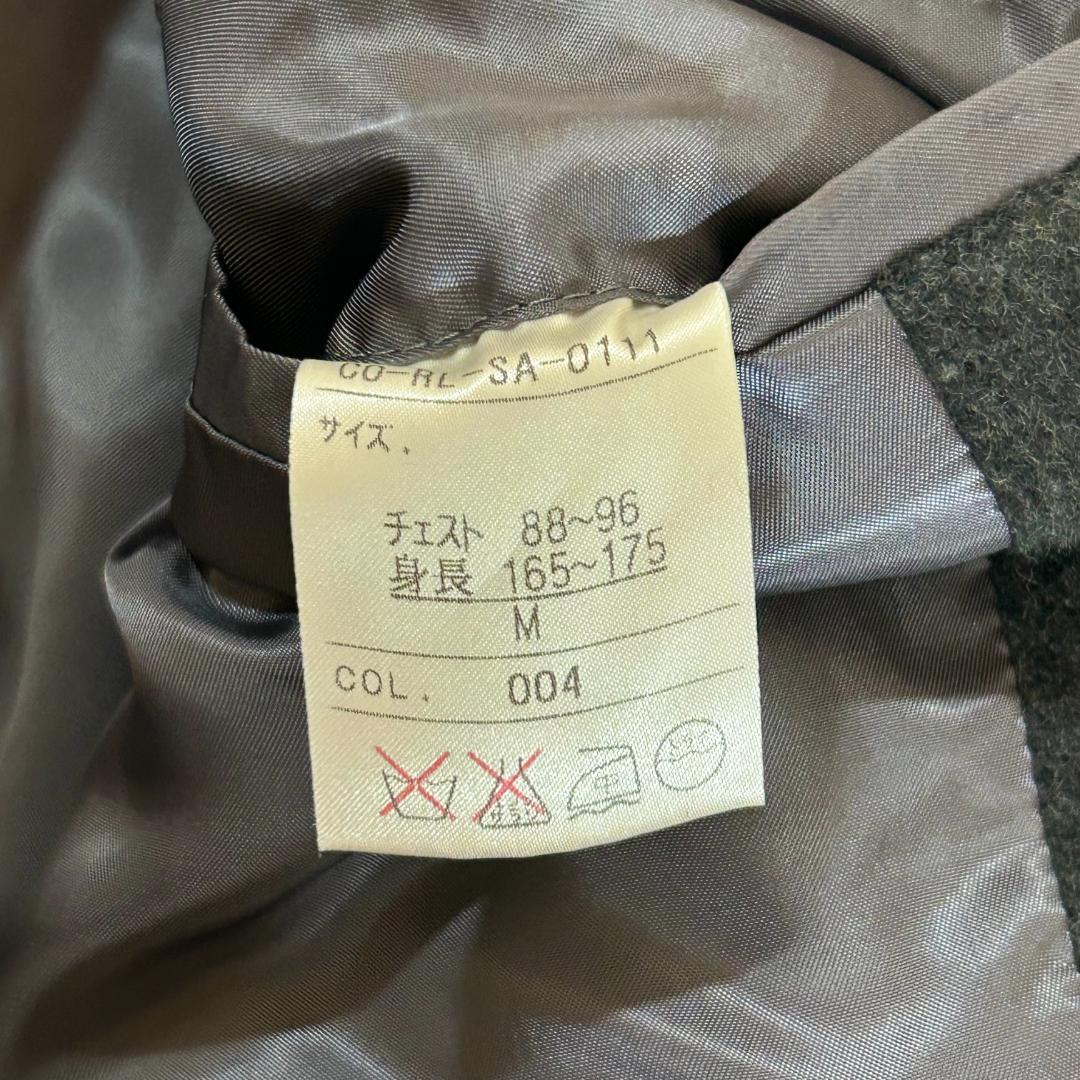 高級　ラルフローレン　ステンカラーコート　ロング丈　ウール　ヴィンテージ　M