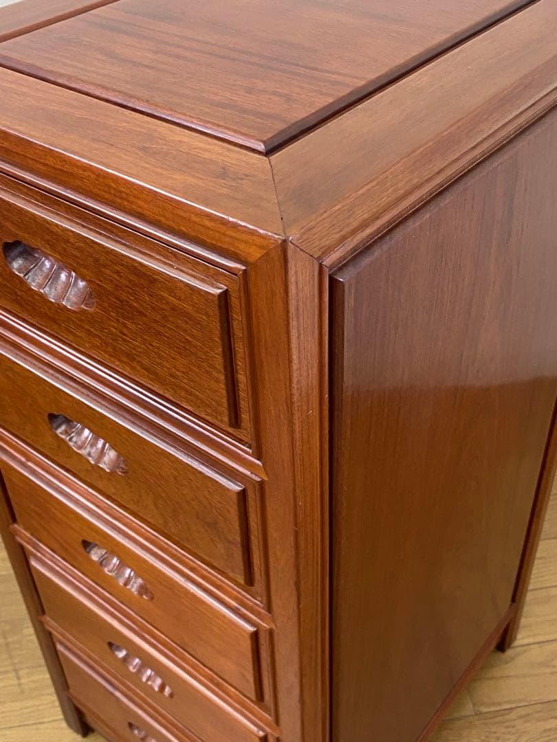 木製 唐木 花梨 チェスト 引き出し タンス インテリア