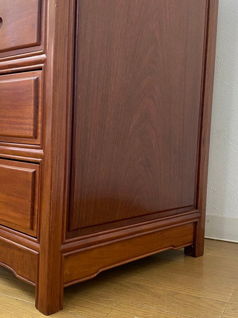 木製 唐木 花梨 チェスト 引き出し タンス インテリア