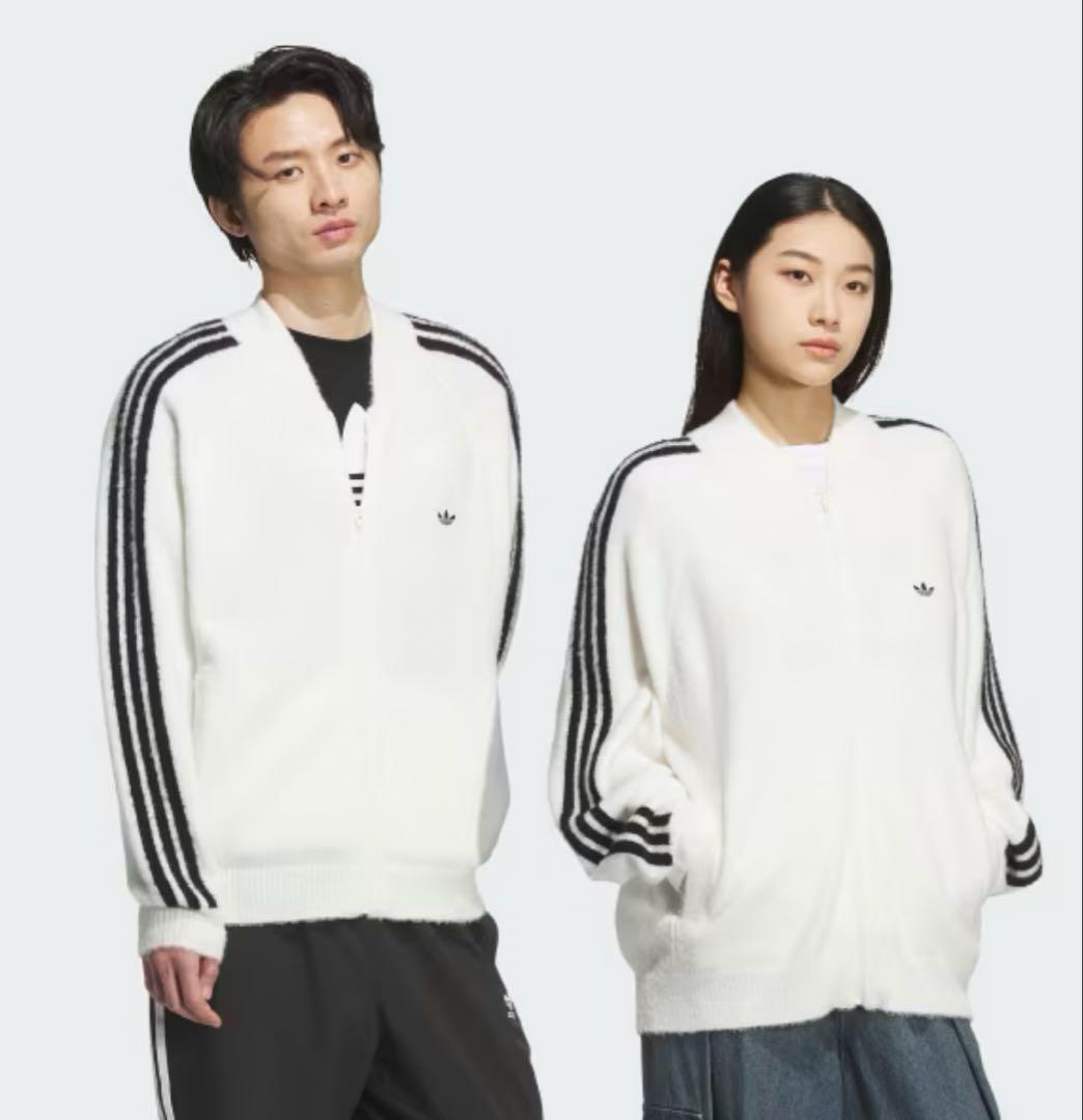 adidas SST トラックトップ ニットL ホワイト 新品未使用