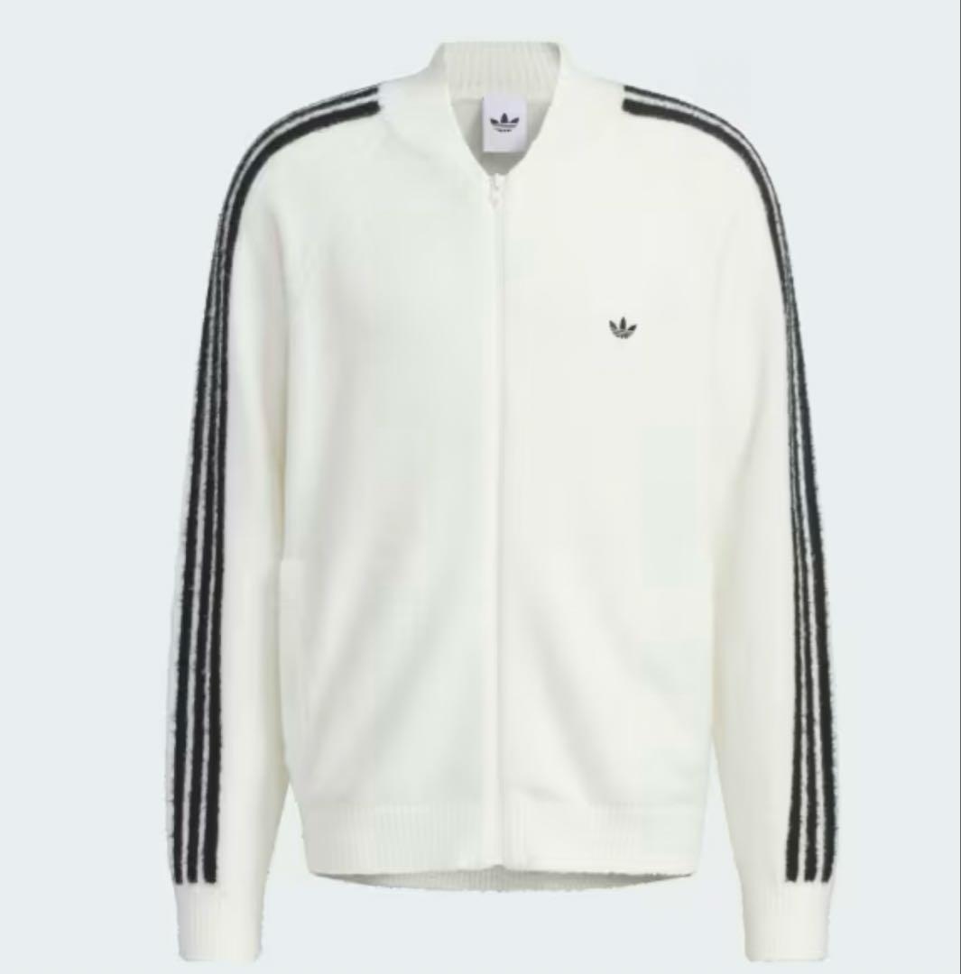 adidas SST トラックトップ ニットL ホワイト 新品未使用
