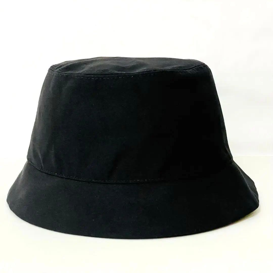 【大人気最終残1】MONCLER モンクレール バケットハット 黒 ブラックS