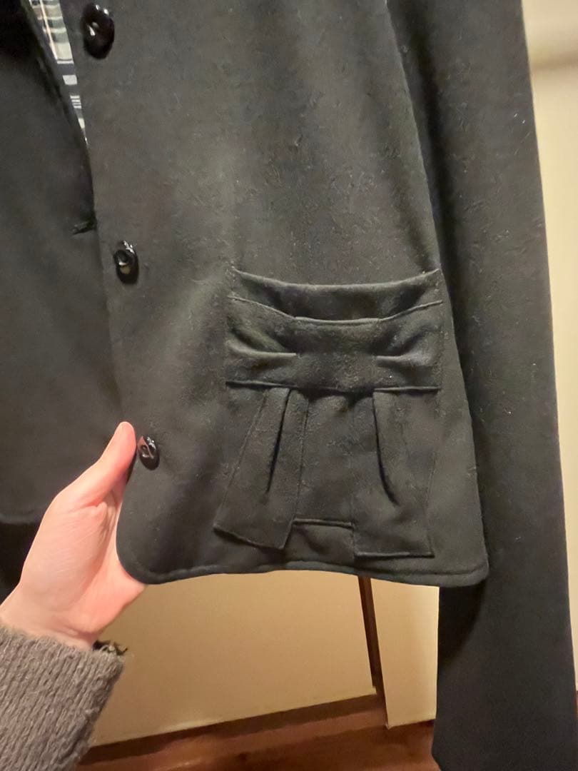 COYSEIO リボンジャケット 黒